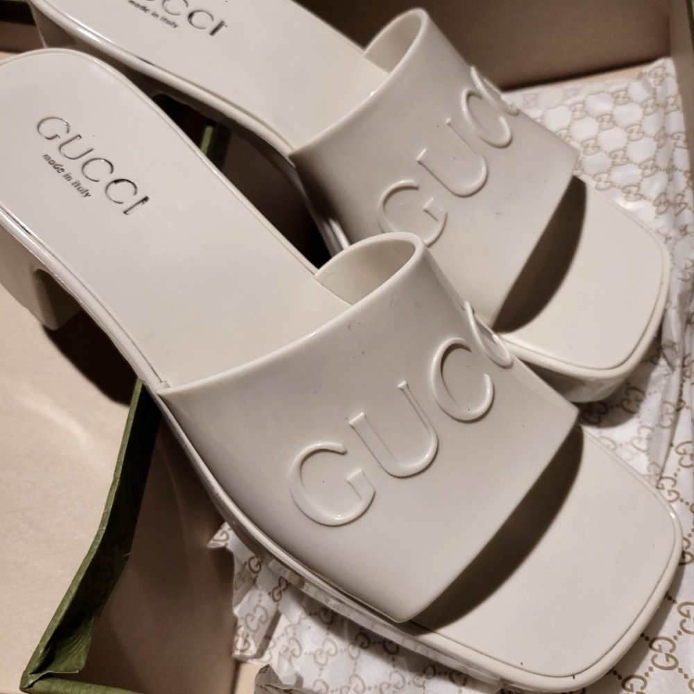 Gucci Rubber Sandals